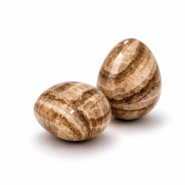 Edelstein-Ei Aragonit 60x40mm