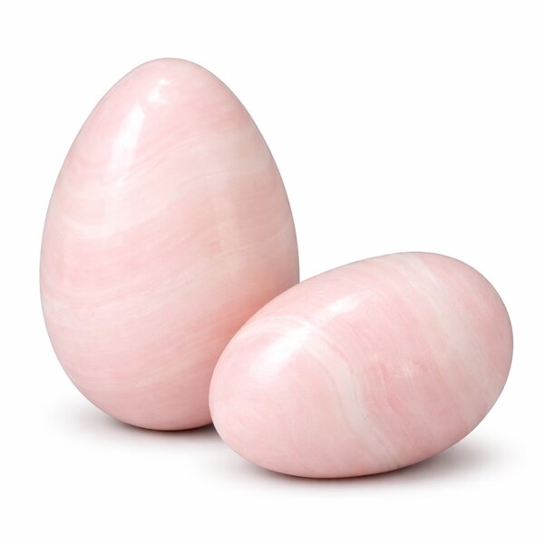 Edelsteini-Ei Manganocalcit 45x35mm