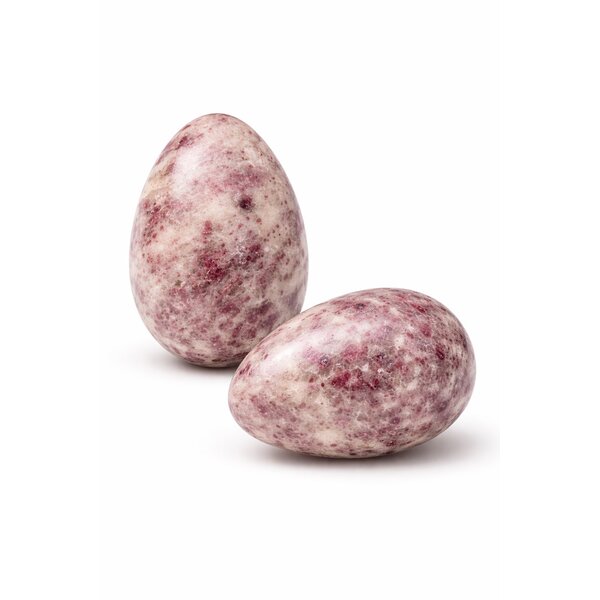 Edelstein-Ei Turmalin rot 45x35mm