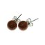 Goldfluss Ohrstecker 8mm