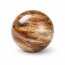 Kugel versteinertes Holz