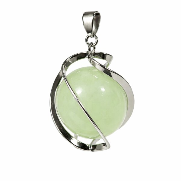 Anhänger DNA-Spirale China Jade