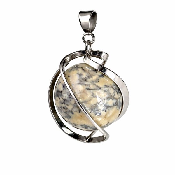 Anhänger DNA-Spirale Dendritenopal