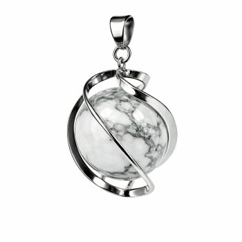 Anhänger DNA-Spirale Magnesit