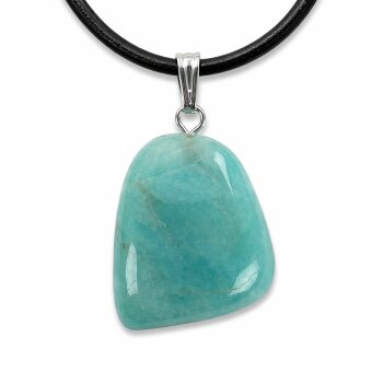 Anhänger Amazonit mit 925er Silberöse