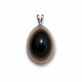 Anhänger Shivas Auge mit 925er Silberöse