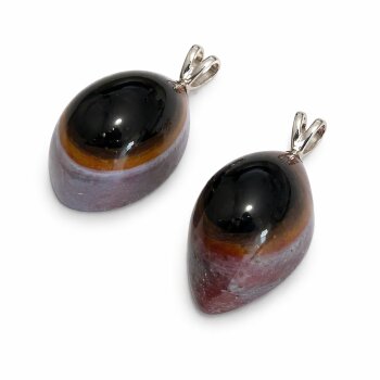 Anhänger Shivas Auge mit 925er Silberöse