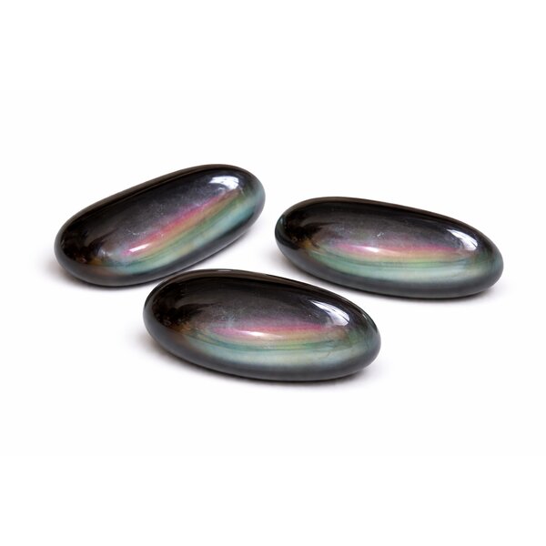 Trommelstein Regenbogenobsidian