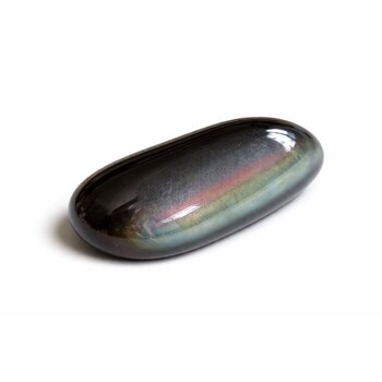 Trommelstein Regenbogenobsidian