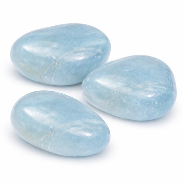 Trommelstein Aquamarin