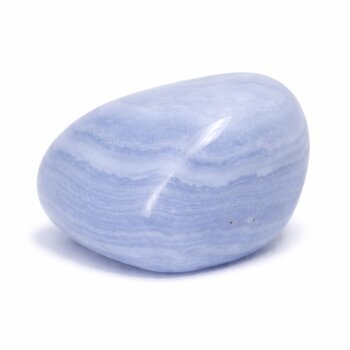 Trommelstein Chalcedon blau 50g