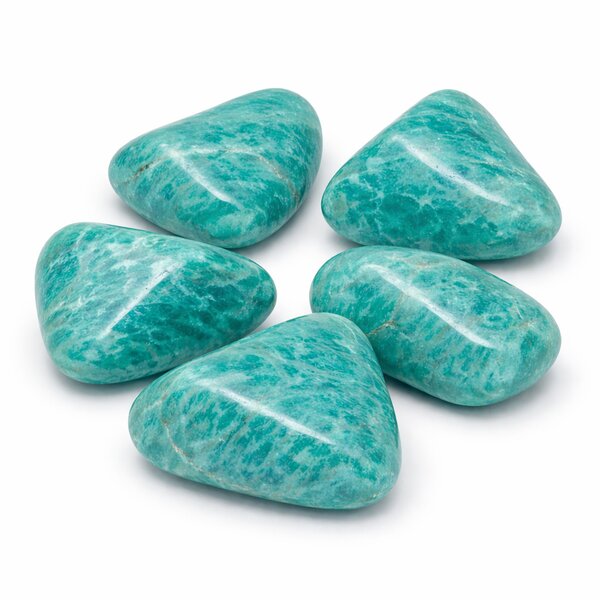 Trommelstein Amazonit (gr�ner Feldspat) 100g