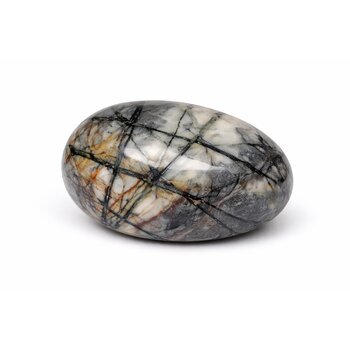 Trommelstein Picasso-Marmor