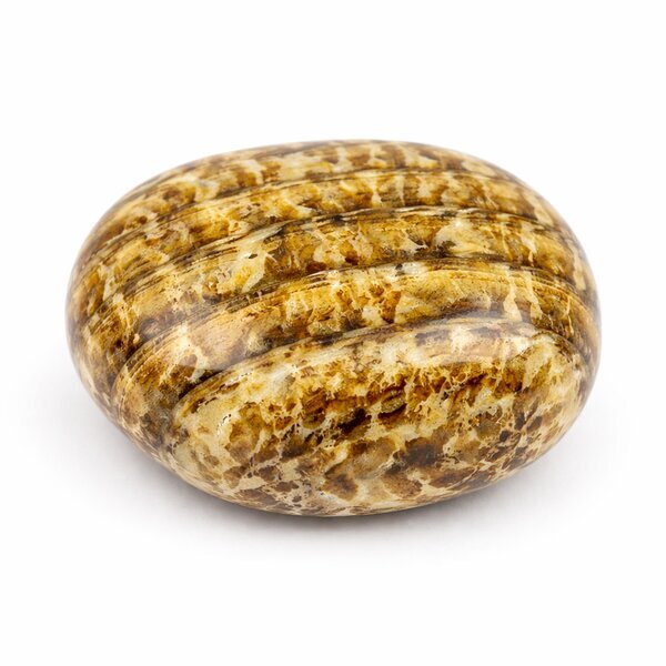 Trommelstein Aragonit (Atlasspat)