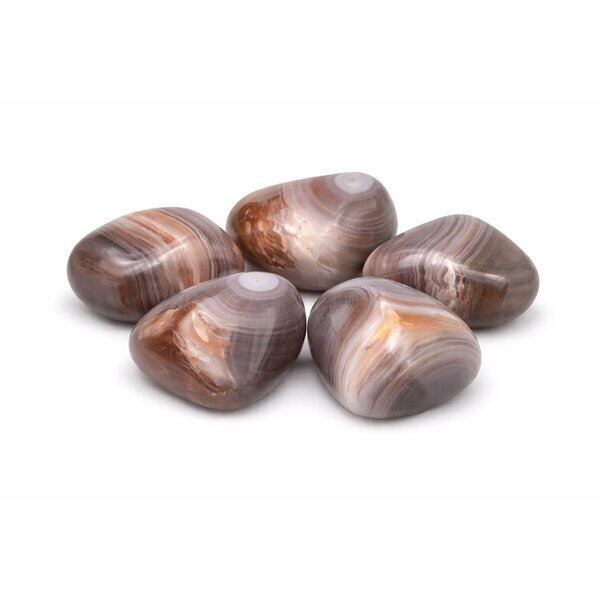 Trommelstein Botswana-Achat