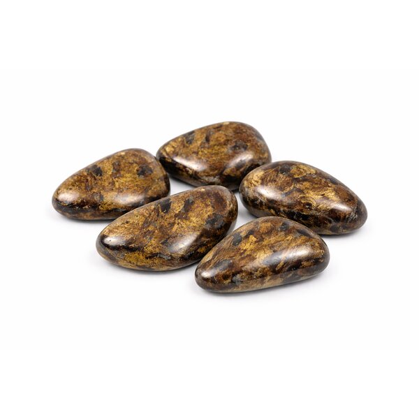 Trommelstein Bronzit