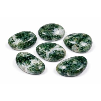 Trommelstein Moosachat 100g