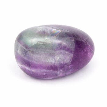 Trommelstein Fluorit