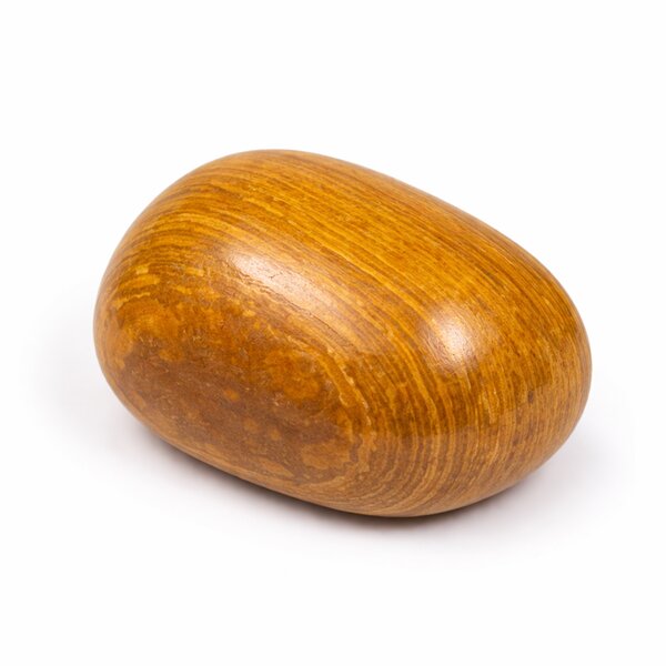 Trommelstein Jaspis gelb