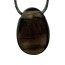 Lamellenobsidian Lochstein "Tropfen"