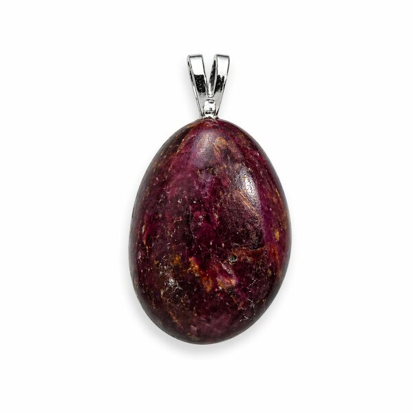 Anhänger Rubin mit 925er Silberöse