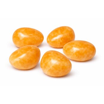 Trommelstein Orangencalcit 100g