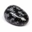 Trommelstein Schneeflockenobsidian