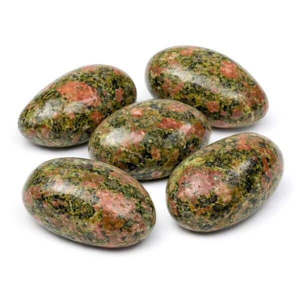 Trommelstein Unakit (Epidot)  100g